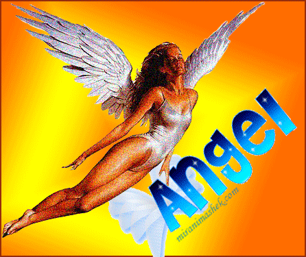 gif картинка Angel онлайн, анимированная анимационная картинка с надписями 
