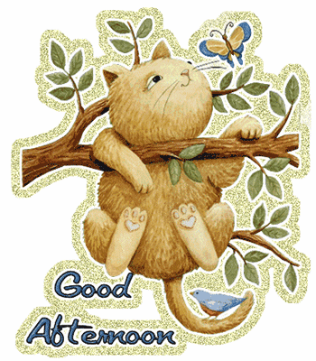 gif картинка Good Afternoon онлайн, анимированная анимационная картинка про день 